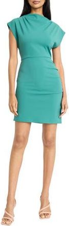 Maggy London Mock Neck Sheath Dress in North Sea at Nordstrom Rack, Size 14