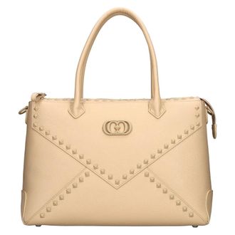 La Carrie Tassen.. Beige - Dames - Handtassen - Beige - ONE Size - Leer - Tassen