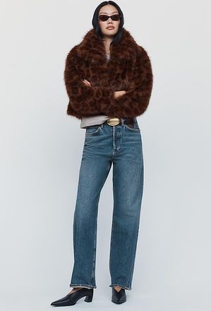 A Gold E Vintage Loose High Rise Straight Leg Jeans