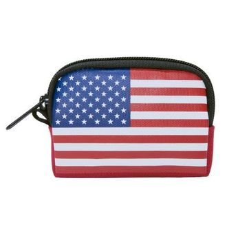 Manhattan Portage Stars and Stripes Coin Purse in Red at Nordstrom