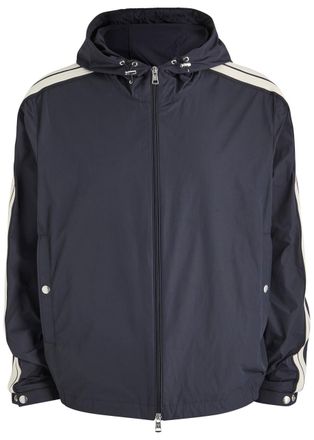 Moncler Olan Hooded Shell Jacket - Navy - 6 (UK46 / Xxxl)