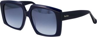 Max Mara Blue Plastic Womens Sunglasses
