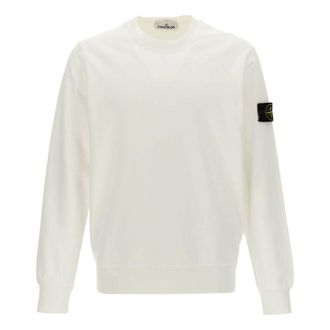 Stone Island Stone Island 6100060 Regular Fit Sweatshirt Ivory L1S1561000-60S0051-V0093