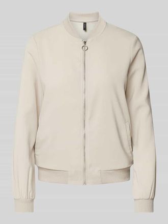 Vero Moda Regular Fit Blouson mit Stehkragen Modell COCO in Sand, Gr&ouml;&szlig;e XS