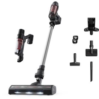 Rowenta X-Pert 7.60 RH6A71 Aspirapolvere a Bastone 2in1 Senza Sacchetto Rosso 45min