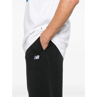 New Balance Cotton-Blend Joggers - Black