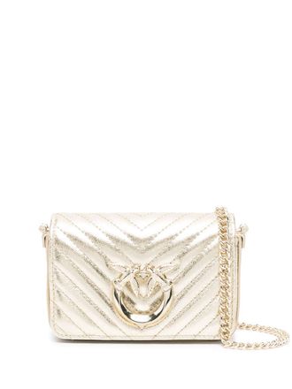 Pinko Borsa Micro Love Bag Click mini - Oro