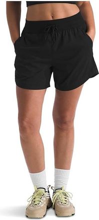 The North Face Aphrodite Arise 5 Shorts Womens Shorts TNF Black : 2XL 5, Elastane/Nylon