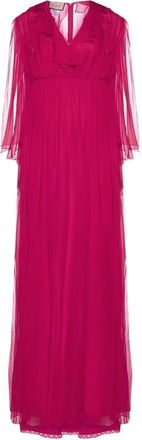 Gucci Elegante Jurk met Lange Mouwen - Dames - Avondkleed - Roze - S - Kleedjes
