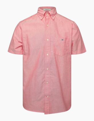 GANT Mens Reg Classic Oxf - Pink - Size: Regular/36