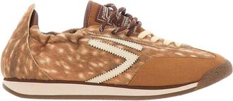 Puraai Schoenen, Dames, Bruin, 40 EU, Su&egrave;de, Panther Sneakers