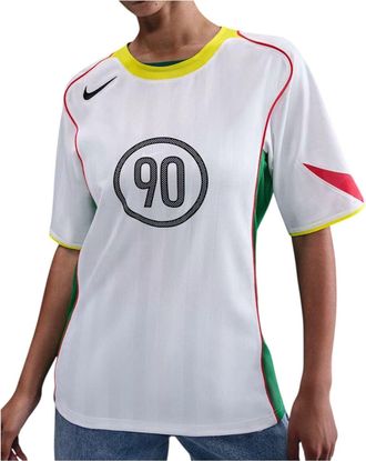 Nike Total 90 Dri-FIT Soccer Jersey White Opti Yellow IB4218-100