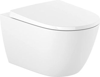 Roca Roca - Ona Taza Sin Bridas Y Fijaciones Invisibles + Asiento Soft Close (onarimless)