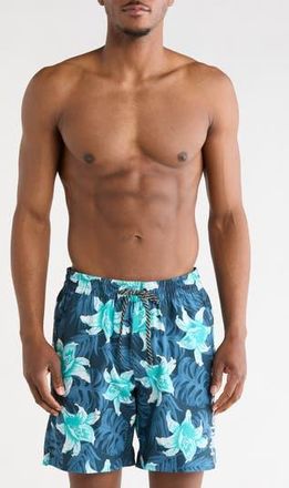 Hurley Atmosphere Volley Swim Shorts in Navy at Nordstrom Rack, Size X-Large