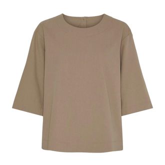 Notyz Taipei Blouse - - Blouses & Shirts - Donna - Beige - 2XL