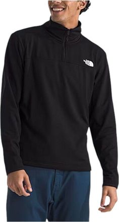 The North Face Cedar Trail Grid Fleece &frac14;-Zip Jacket TNF Black NF0A8AZEJK3