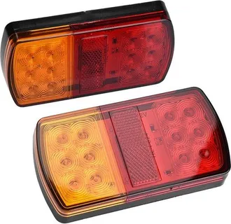 OEM Adecuado Para Luces Traseras Y De Freno De Remolque De 12 V, Bombillas Led, Indicador De 12 Led Para Embarcaciones Subacu&aacute;ticas