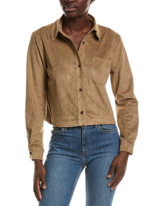 Hunter Cropped Button-Down Shirt