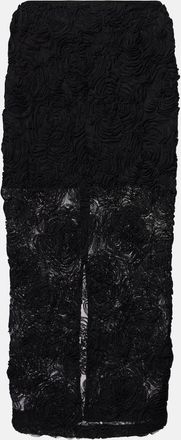 Rotate Gonna a tubino con stampa floreale