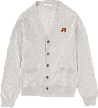 Maison Kitsuné Fox Head Cardigan-Uomo