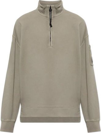 C.P. Company C.p. Company, Hoodies & sweatvesten, Heren, Groen, L, Sweatshirts & Hoodies