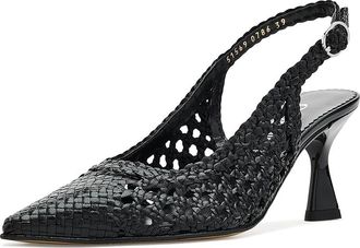 La Canadienne Pump Womens Shoes Black : 6.5 B - Medium, Leather