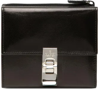 Gucci Black Leather Wallet (Tri-Fold) (Pre-Owned)