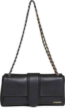 Jacquemus Shoulder Bags, female, Black, Size: ONE SIZE Le Bambino Chaine