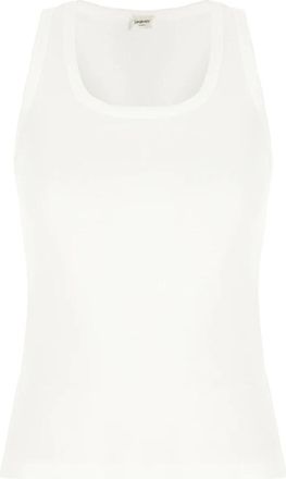 Saint Laurent Mujer, Camisetas, Blanco, Talla: XS