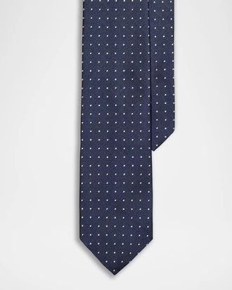 Polo Ralph Lauren Men & apos;s Pindot Silk Tie
