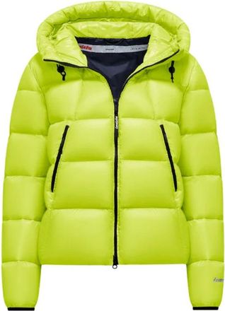 Invicta Korte Nylon Micro-Ripstop Pufferjas - Dames - Gewatteerde jassen - Groen - S - Nylon - Jassen