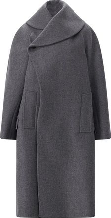 Jil Sander Cappotti doppiopetto - - Coats - Donna - Grigio - S