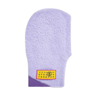 Maison Margiela Accessoires, Dames, Paars, L, Wol, Balaclava