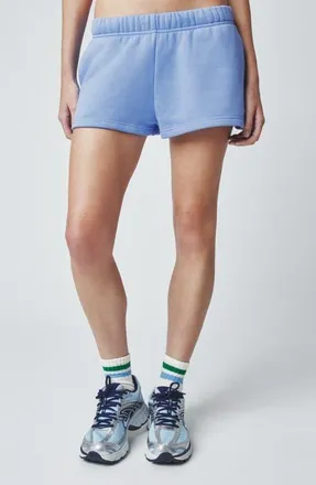 Florence By Mills Cozy Crush Sweat Shorts in Provence at Nordstrom, Size Xx-Small