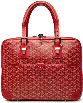 Goyard Pre-owned Goyard Goyardine Ambassade PM Briefcase Unisex QGLH6B1VGY75CV2E