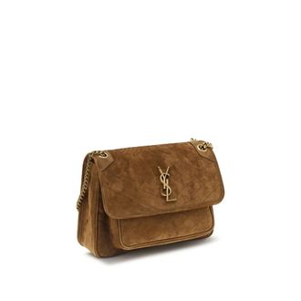 Saint Laurent Shoulder Bag - Brown