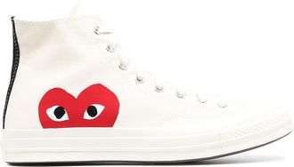 Comme Des Gar&ccedil;ons Ct70 hi top red sole