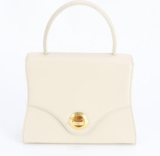 Givenchy Beige Leather Handbag Tote Bag (Pre-Owned)