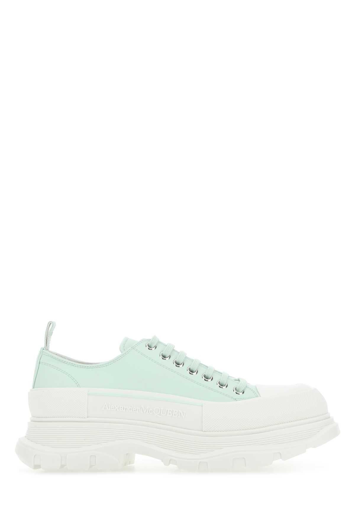 スニーカー Tread Slick Sneakers - Alexander Mcqueen - Green/White - Lea Buy Alexander McQueen Tread Slick Boot 'Green' - 604254