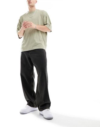 Dr. Denim Kobe - Jeans ampi nero tinto