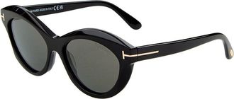 Tom Ford Womens 55Mm Polarized Sunglasses