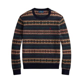 Polo Ralph Lauren Jersey de cuello redondo Fair Isle - Knitwear - Hombre - Multicolor - XL