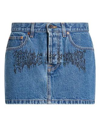 VETEMENTS BOTTOMWEAR - Denim skirts on YOOX.COM