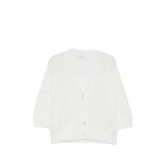 PESERICO V-neck Buttoned Cardigan