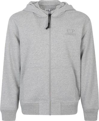 C.P. Company Hoodie met rits - Grijs