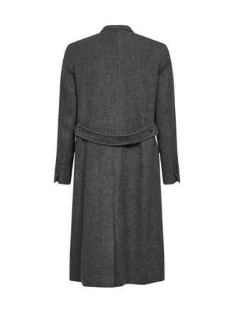 Uma Wang Mens Coat Riccardo Grey Virgin Wool