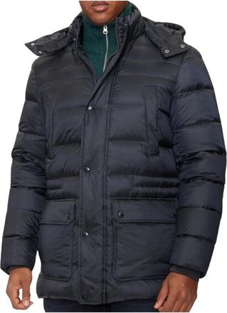 Geox Meridiano Donsjas - Heren - Winterjassen - Blauw - 2XL - Jassen