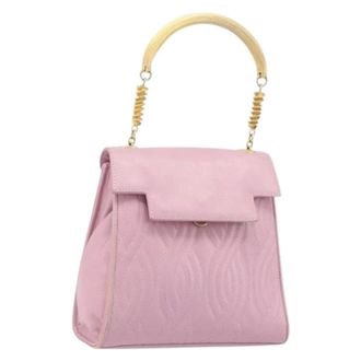 Fendi Pre-owned Vintage Hand Bag - Dames - Pre-owned - Roze - Maat: ONE Size Leer