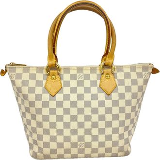 Louis Vuitton White Tote Bag (Pre-Owned)