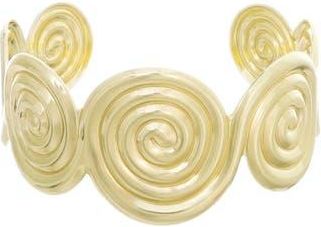 Adornia Swirl Cuff Bracelet in Gold at Nordstrom Rack